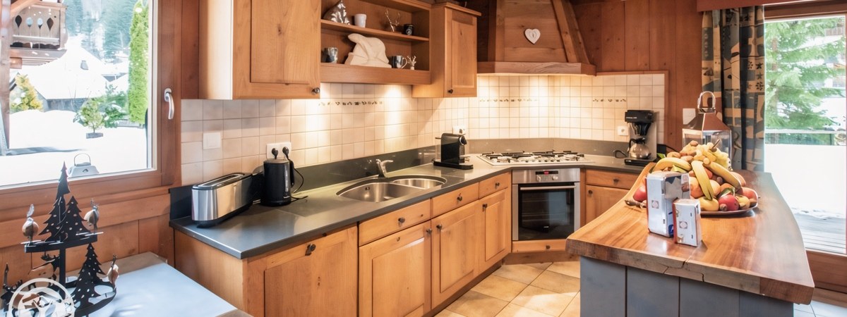 Fantastic kitchen at Chalet Chery des Meuniers