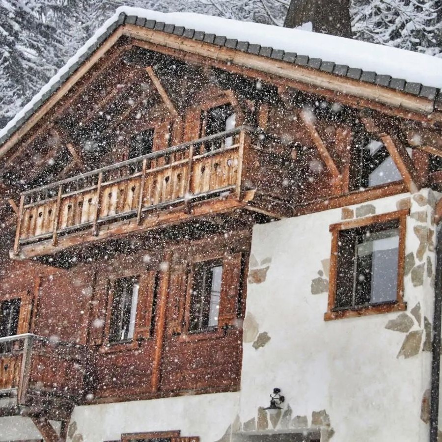 Snowy Day - Chalet Le Prele