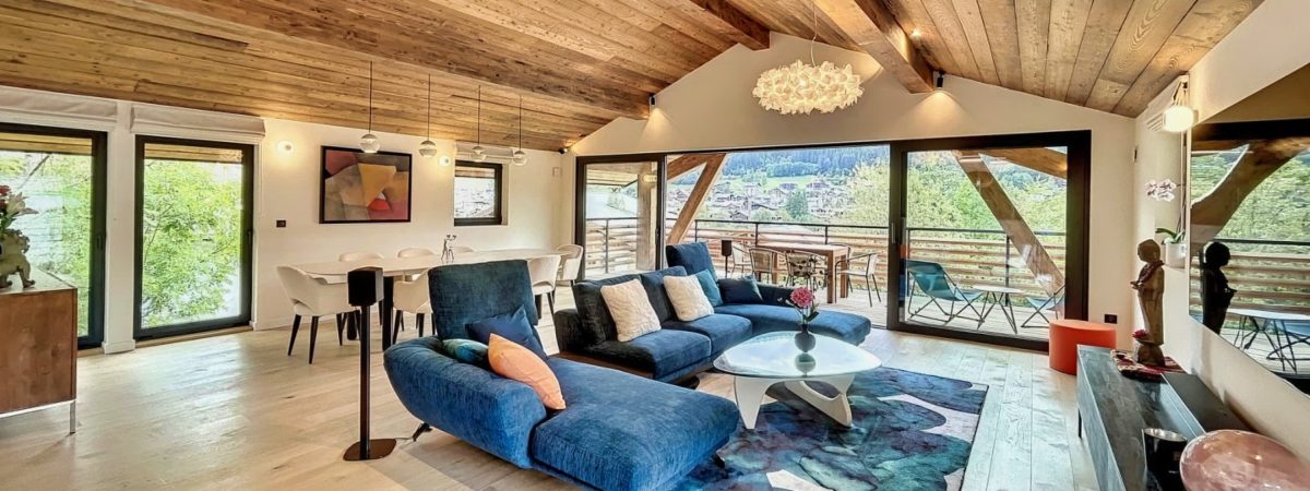 Stunning open space at Self-catered Chalet Les Noisettes 