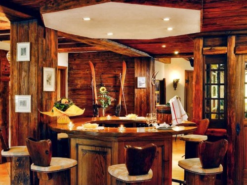 Bar at Hotel Anitka, Switzerland